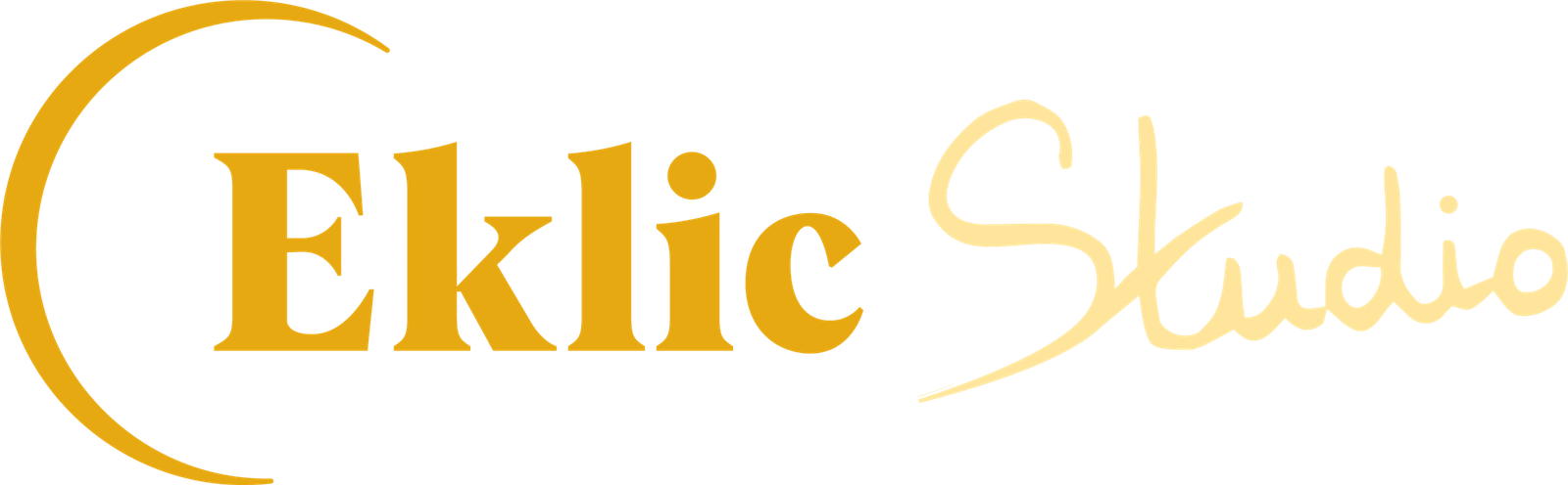 logo horizontal eklic studio