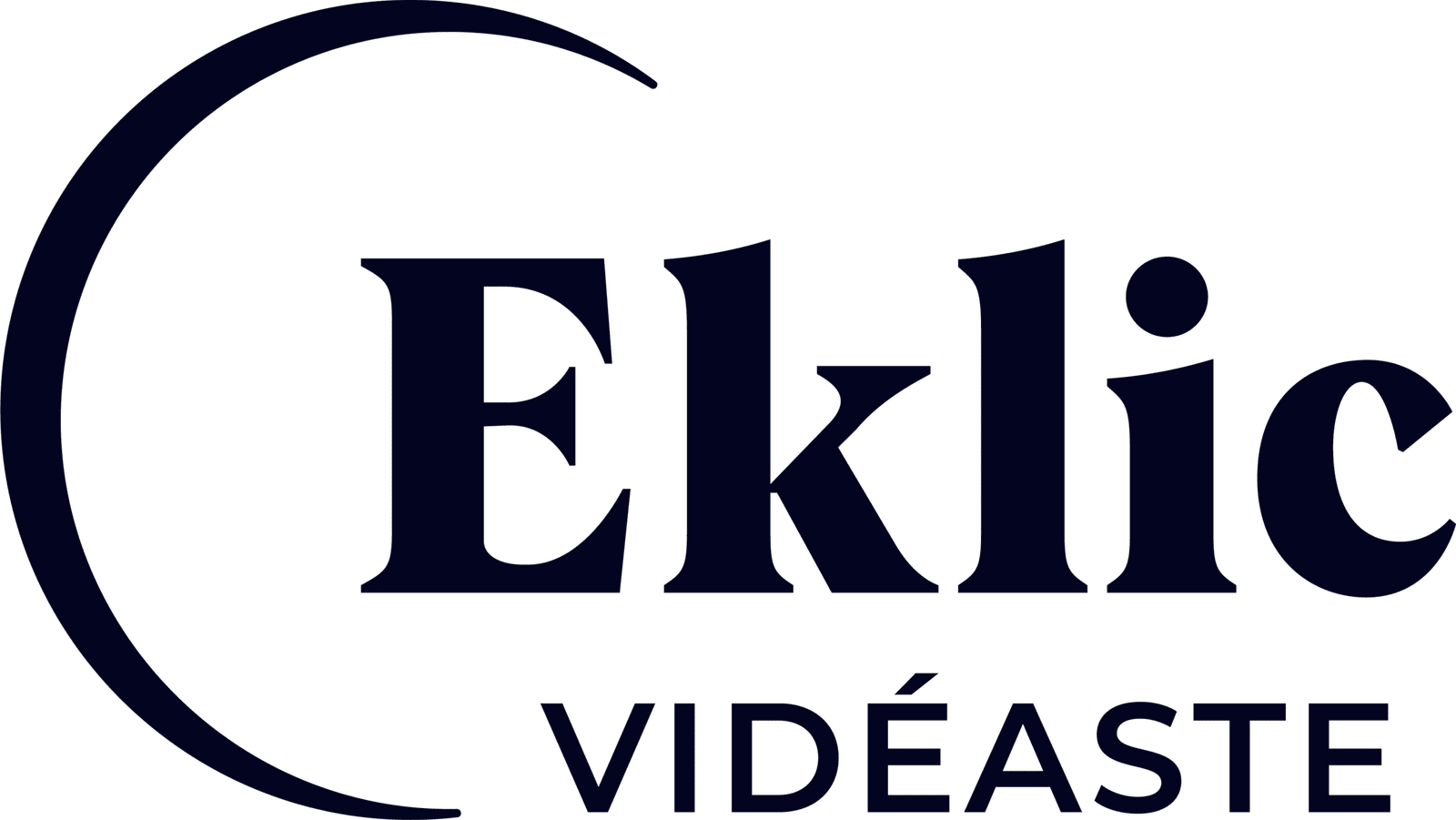 logo principal eklic vidéaste